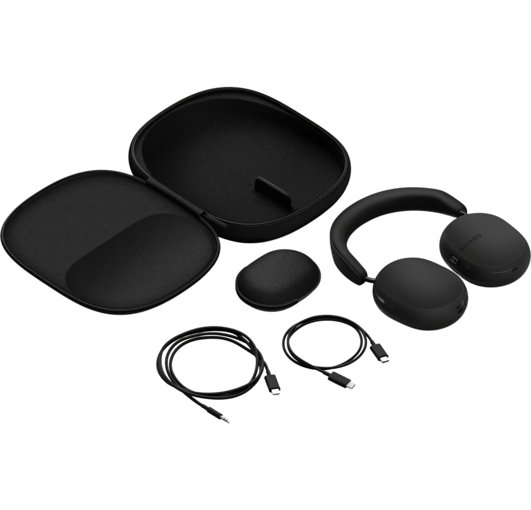 Black Sonos Ace Over-ear Bluetooth Headphones.7