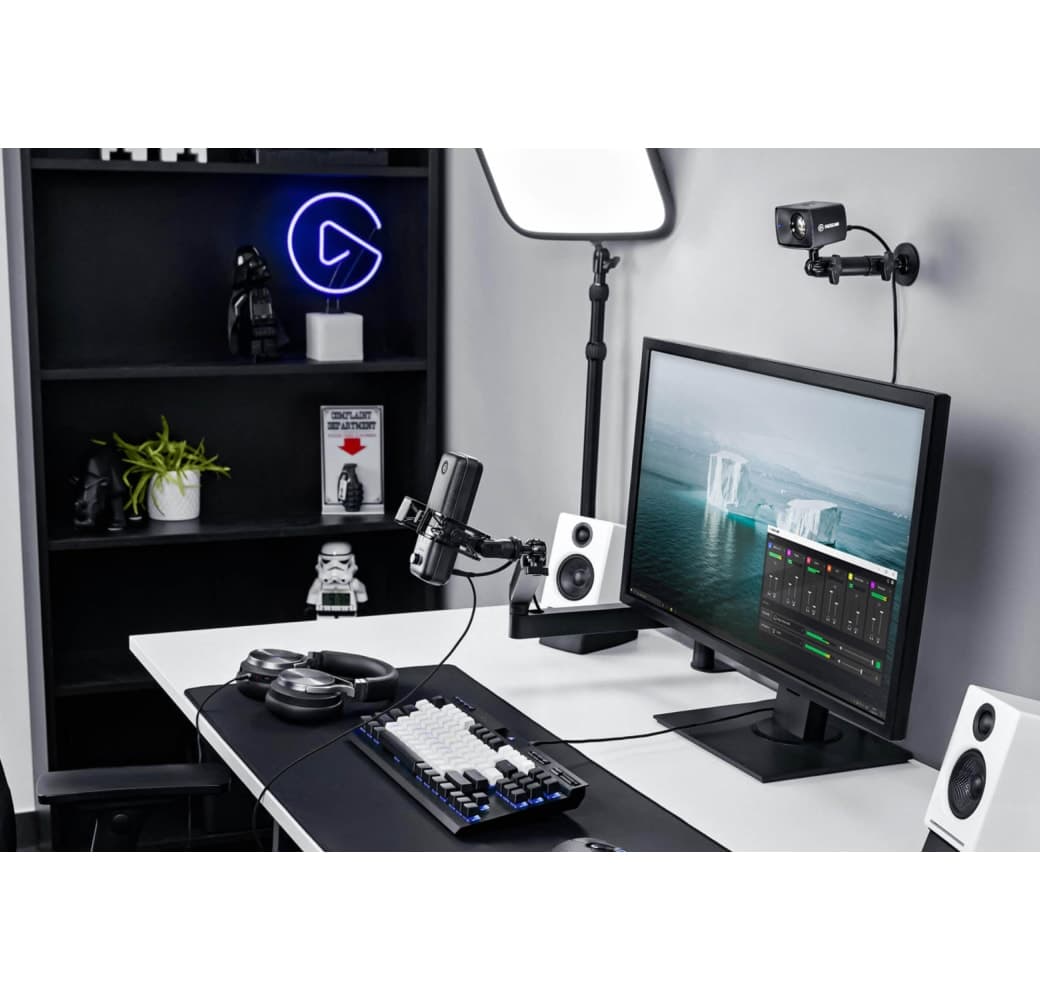 Zwart Elgato Wave: 3 Streaming en Podcasting Microfoon.6