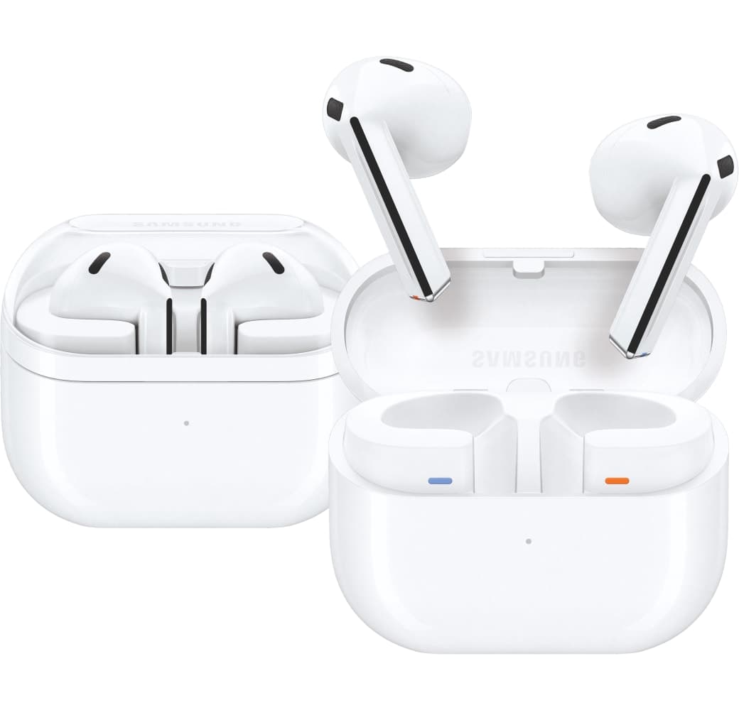 White Samsung Galaxy Buds3 In-ear Bluetooth Headphones.1