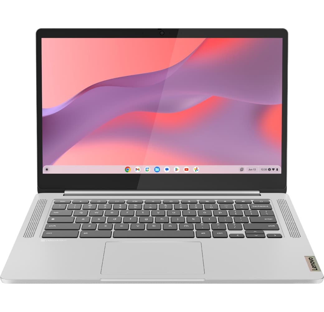 Cloud Grey Lenovo IdeaPad Slim 3 Chromebook Notebook - 4GB - 64GB SSD - ARM Mali-G52.1