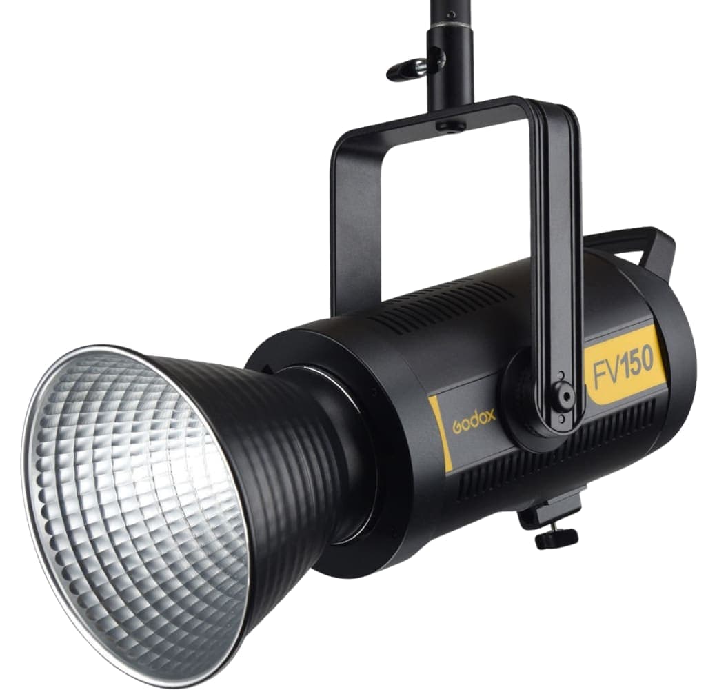 Black Godox FV150 High Speed Sync Flash/Daylight LED Monolight.2