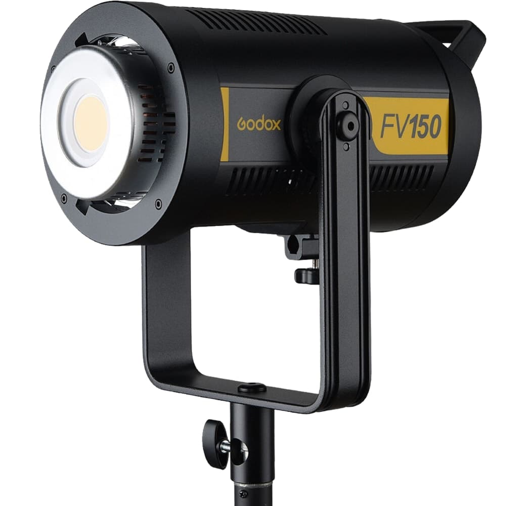 Black Godox FV150 High Speed Sync Flash/Daylight LED Monolight.4