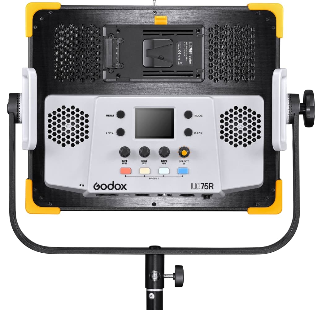 Black Godox LD75R RGB LED Light Panel.4