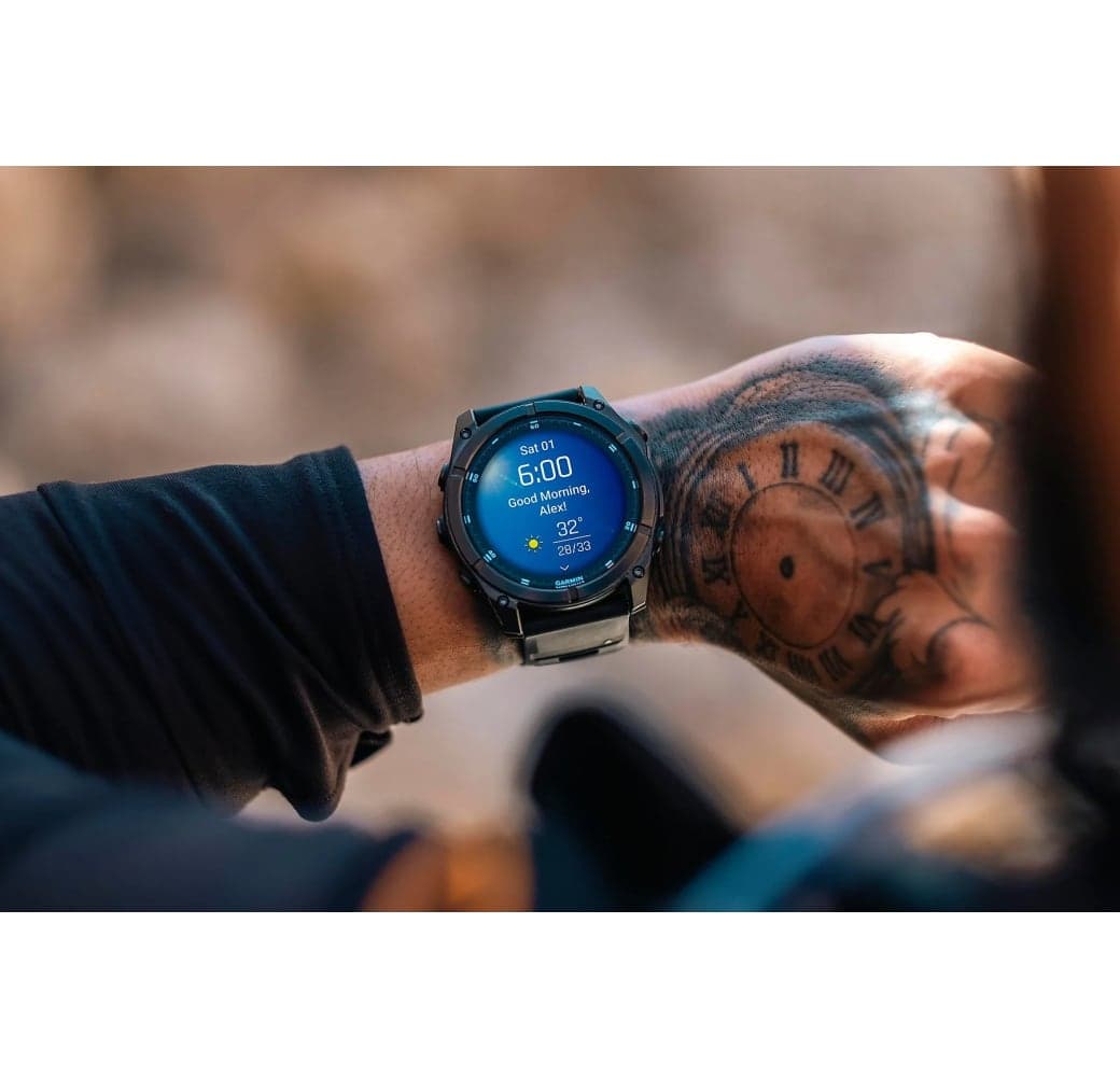 Schiefergrau Garmin Fēnix® 8 Smartwatch, Stainless Steel, 51mm.2