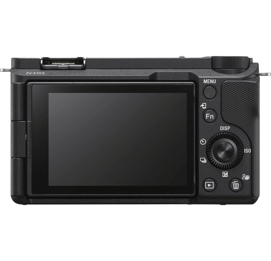 Negro Sony ZV-E10 II Mirrorless Camera with 16-50mm Lens.4