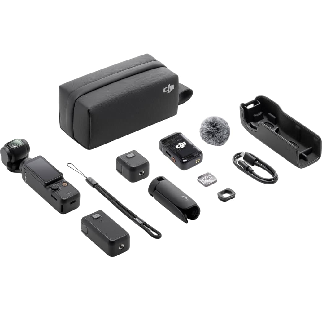 Schwarz DJI Osmo Pocket 3 Creator Combo.4