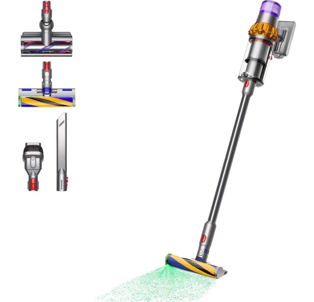 Silver Dyson V15 Detect Absolute (2023) Vacuum Cleaner.1