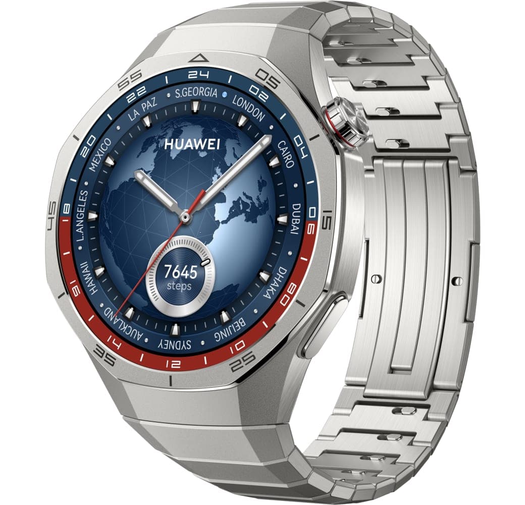 Grijs Huawei Watch GT5 Pro Smartwatch, Titanium Case, 46mm.1