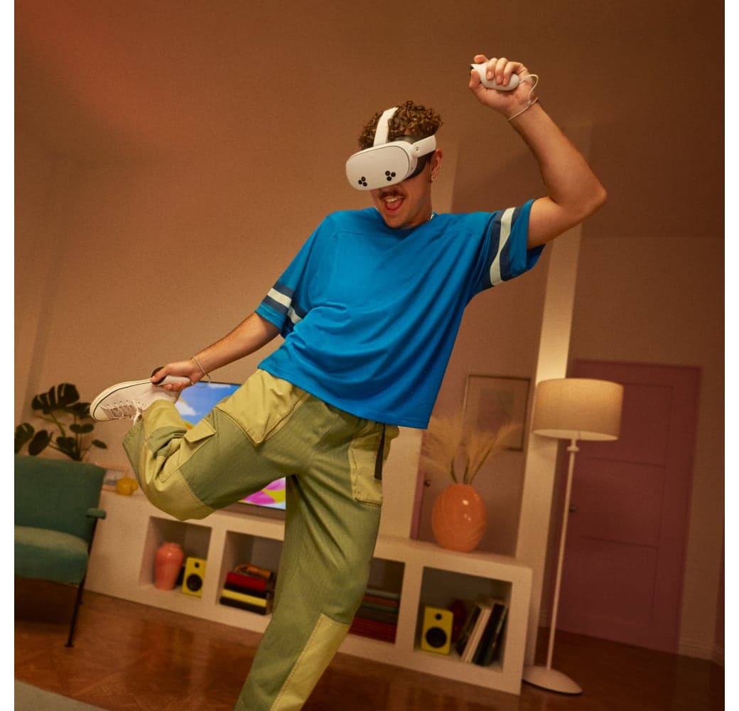 Wit Meta Quest 3S 128 GB VR Brillen.7