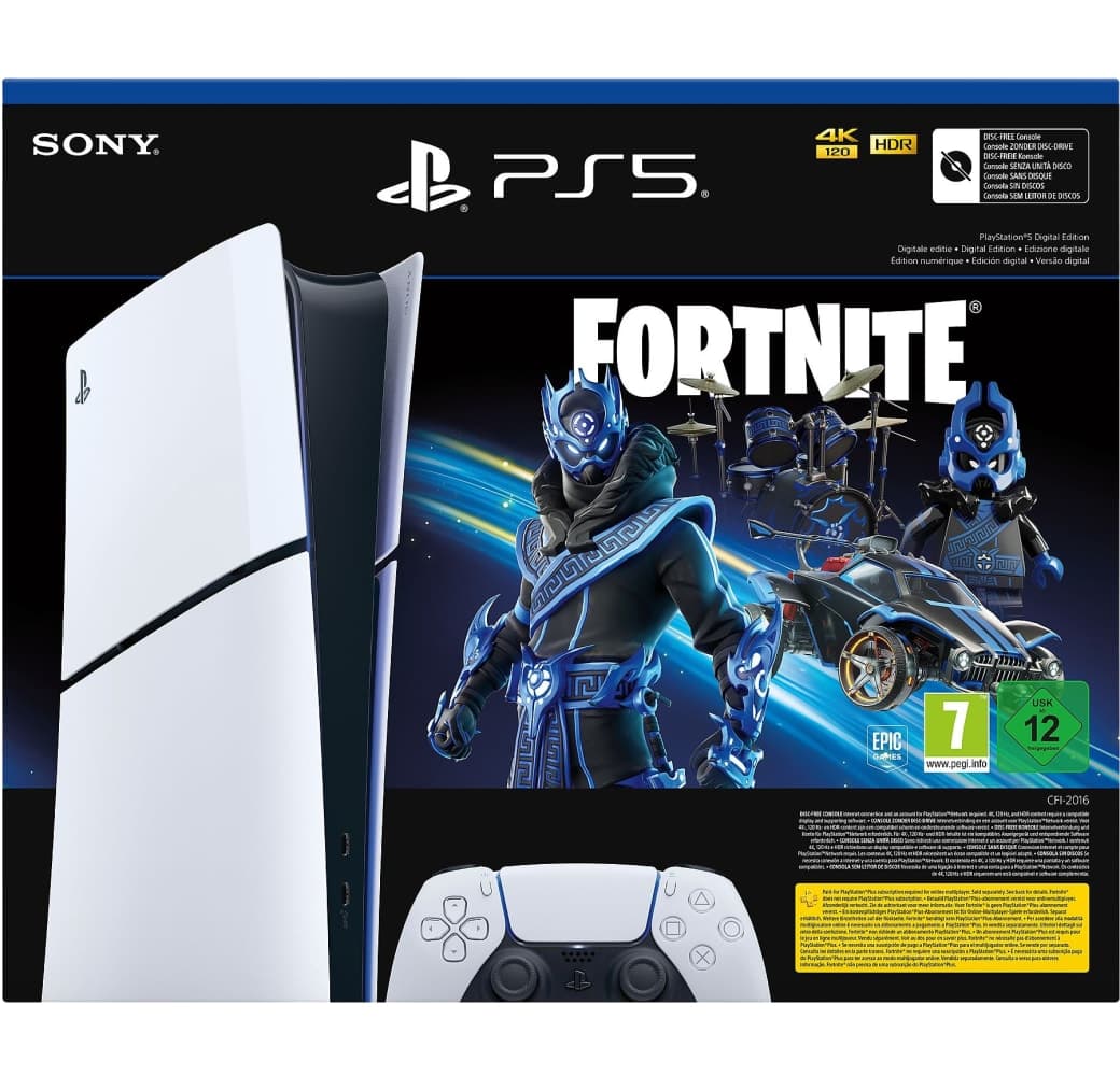 Weiß Sony PlayStation 5 Slim Digital Console Fortnite Bundle.2