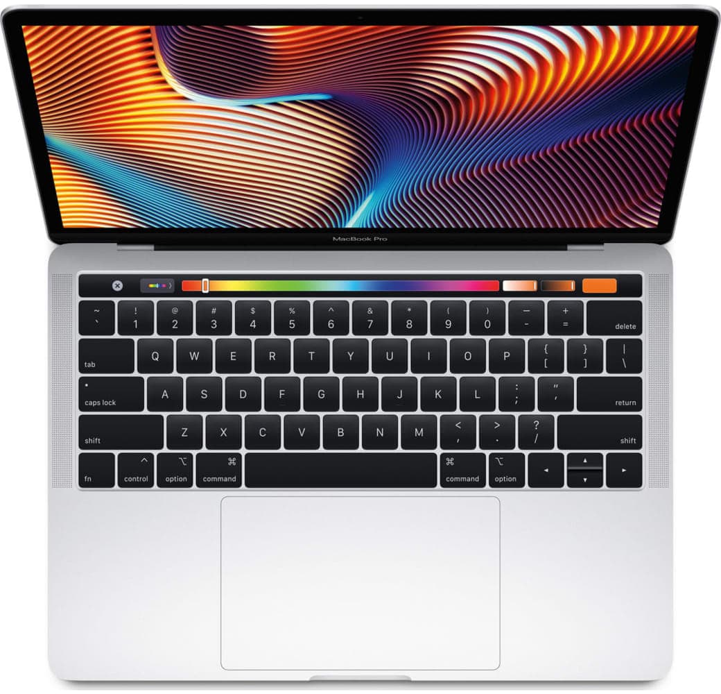 Silber Apple 13" MacBook Pro Touch Bar (Mid 2018).2