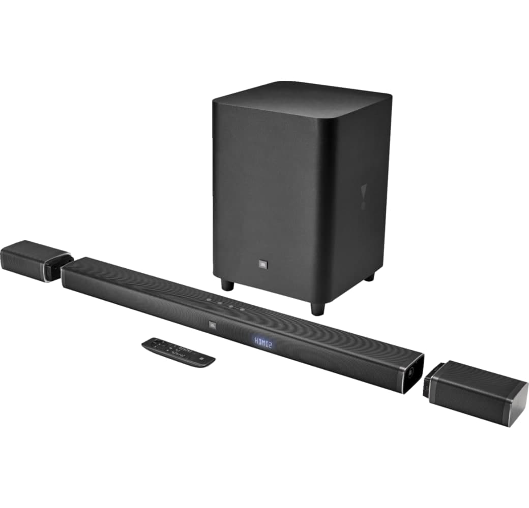 Schwarz JBL 5.1 Soundbar + Subwoofer.1