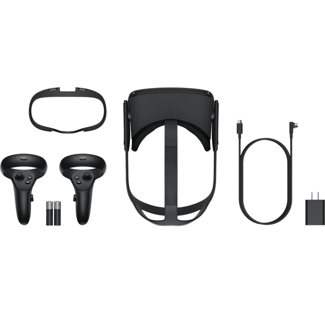 schwarz Oculus Quest 128 GB VR Brille.4