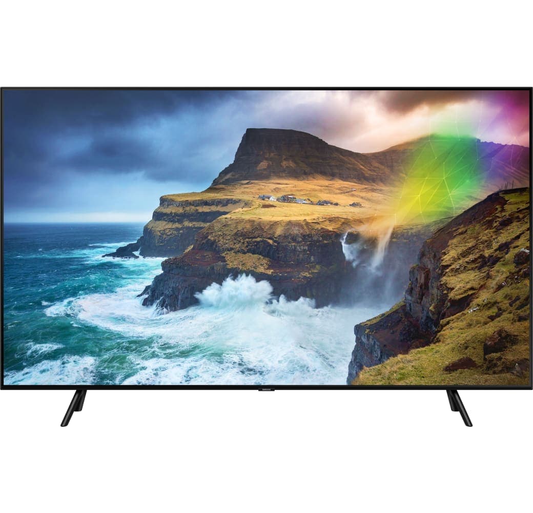Black Samsung TV 55" Q70R.2