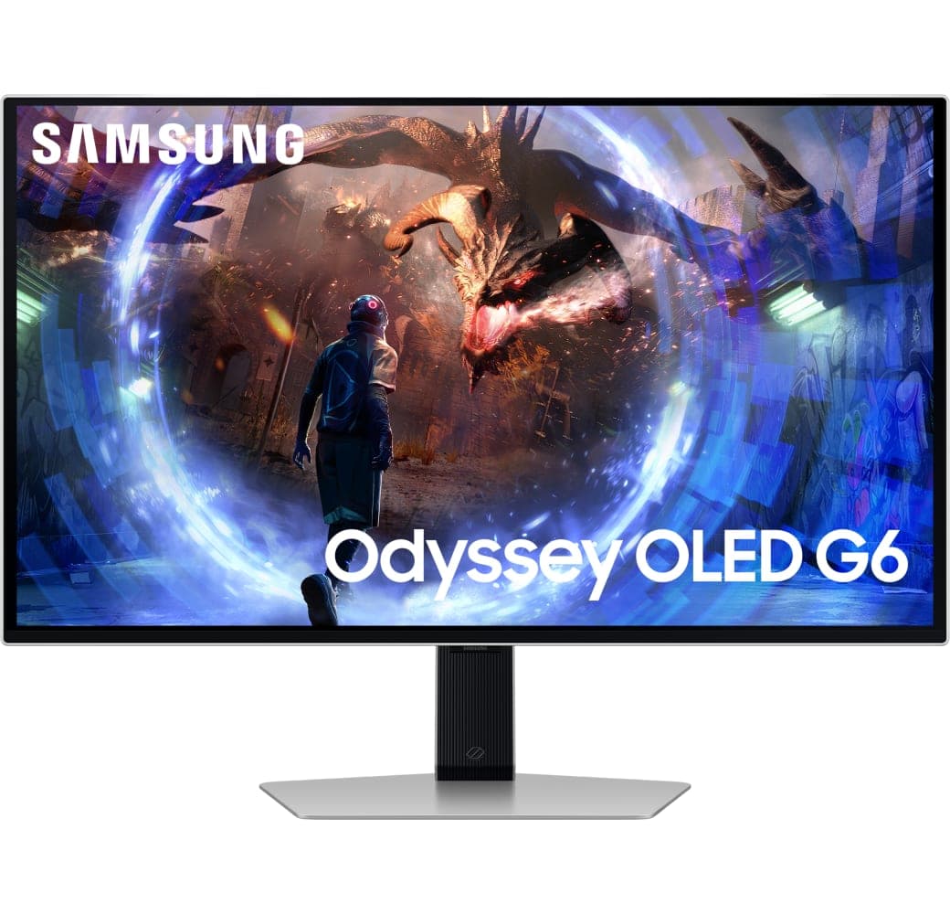 Silver Samsung - 27" Samsung Odyssey Gaming Monitor OLED G60SD (27") LS27DG600SUXEN.1