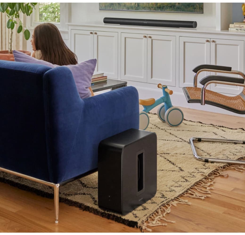 Black Sonos Sub 4.6