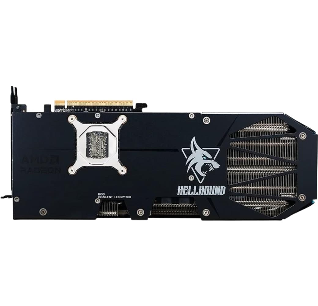 Zwart Graphics Card PowerColor Hellhound AMD Radeon™ RX 9070 XT 16GB GDDR6.3