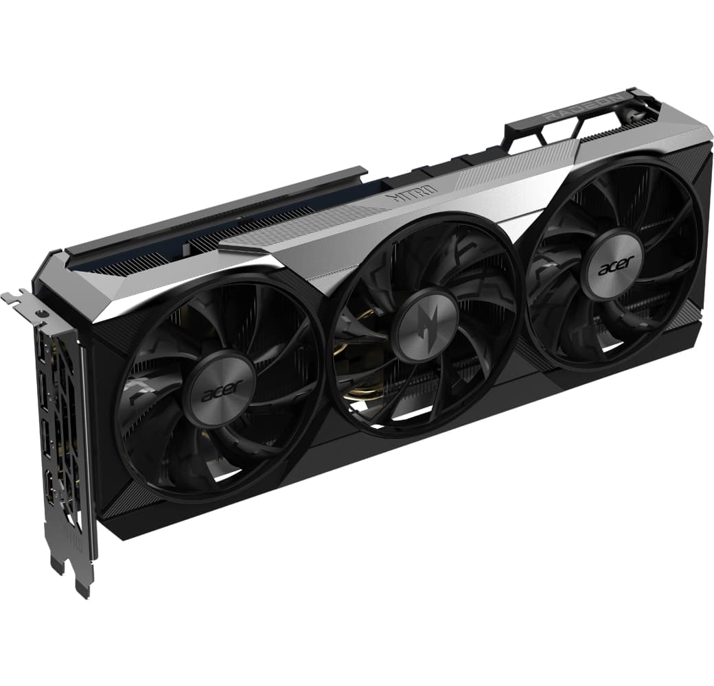 Black Acer NITRO AMD RX 9070 XT OC Graphics Card.4