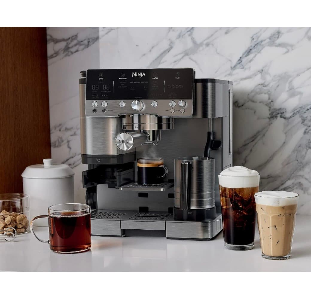 Silber Ninja ES601EU Luxe Cafe Premier Kafeemaschine.2