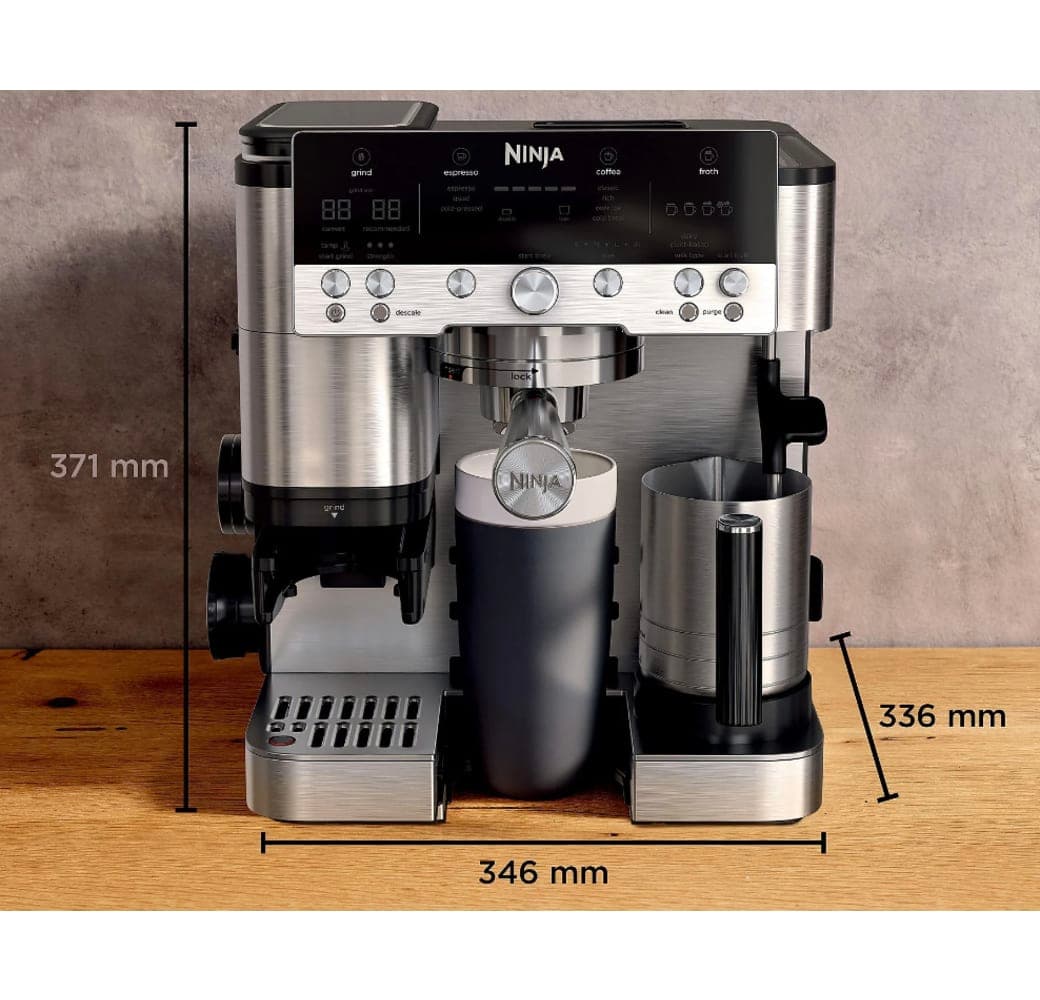 Silber Ninja ES601EU Luxe Cafe Premier Kafeemaschine.3