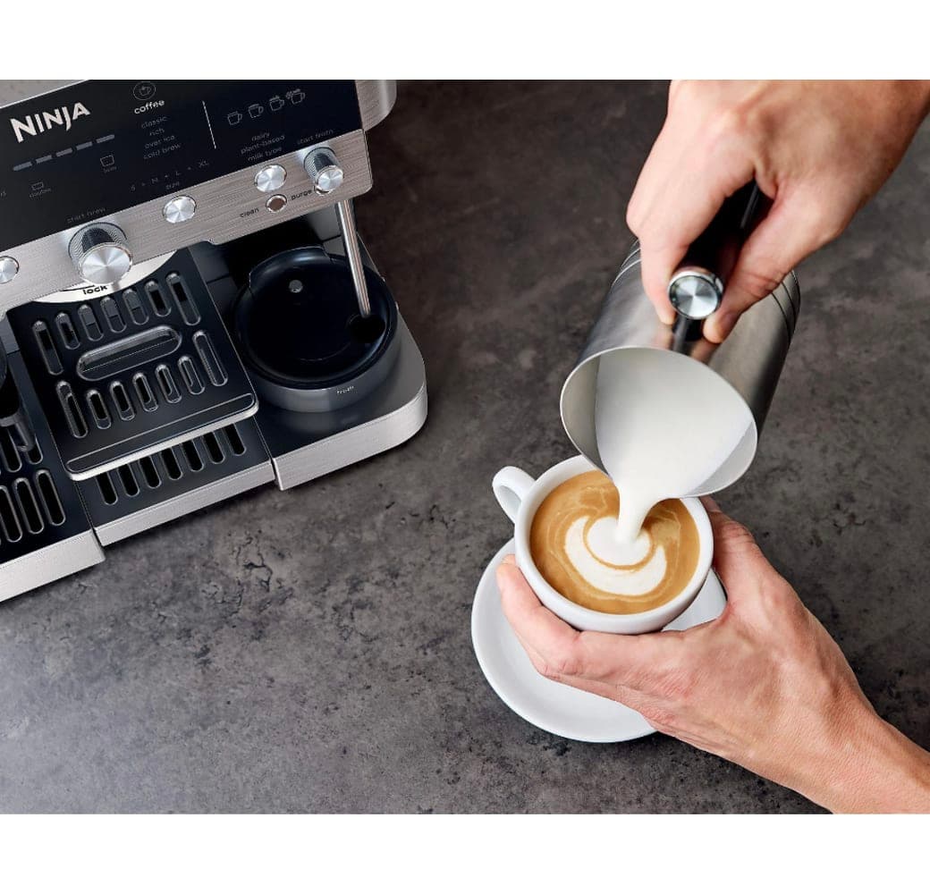 Silber Ninja ES601EU Luxe Cafe Premier Kafeemaschine.5
