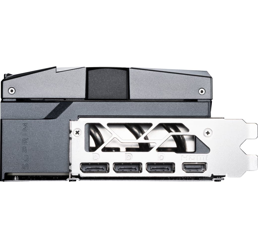 Black MSI GeForce RTX 5090 SUPRIM SOC 32GB GDDR7 grafische kaart.9