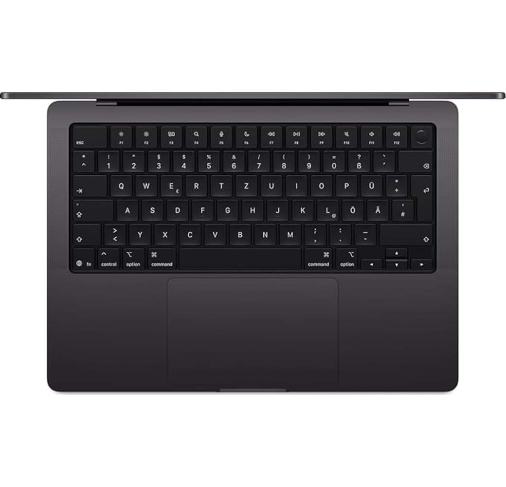 Space Black MacBook Pro 14" Laptop - Apple M5 - 16 GB - 512 GB SSD - Integrierte 10-Kern-GPU von - Deutsch (QWERTZ).2