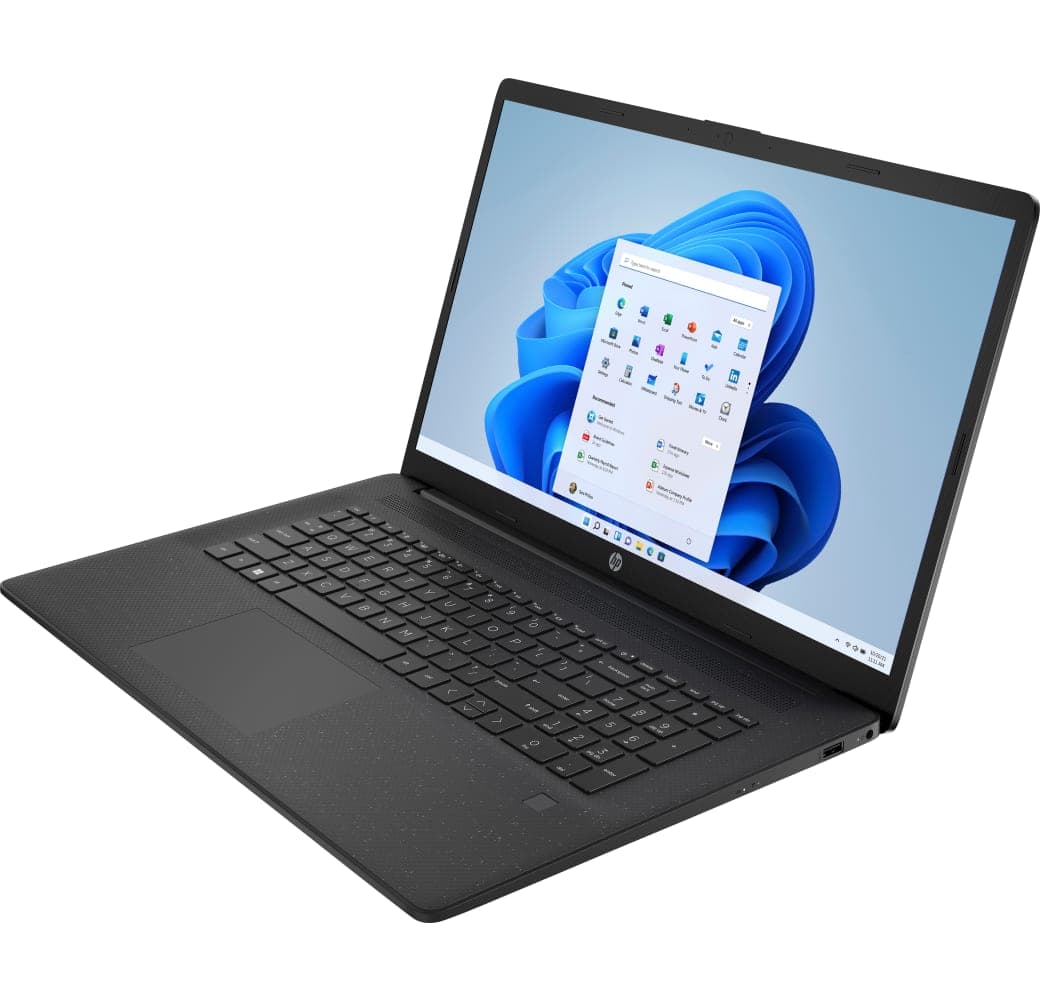 Tiefschwarz HP 17-cp2059ng Laptop - AMD Ryzen™ 5 7520U - 16 GB - 512 GB SSD - AMD Radeon Grafik - Deutsch (QWERTZ).4
